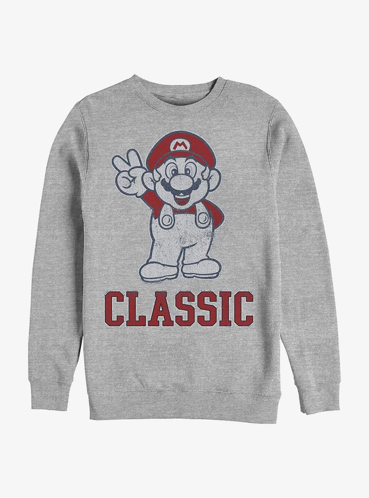 Super Mario Classic Bro Crew Sweatshirt