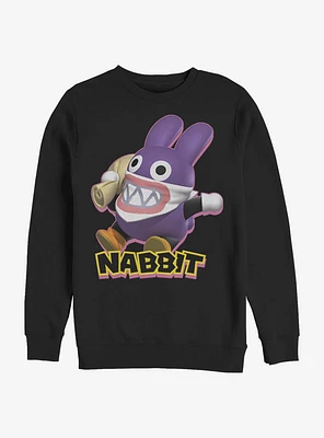 Super Mario Nabbit First Crew Sweatshirt