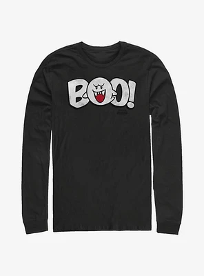 Super Mario Boo! Long-Sleeve T-Shirt