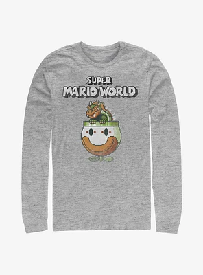 Super Mario Bowser Is King Long-Sleeve T-Shirt