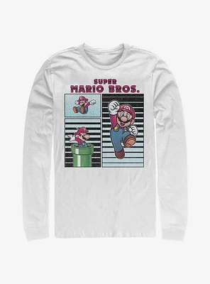 Super Mario Freeze Frames Long-Sleeve T-Shirt