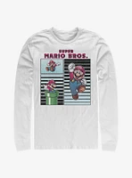 Super Mario Freeze Frames Long-Sleeve T-Shirt