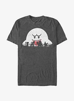 Super Mario Halloween Silhouttes T-Shirt