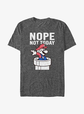 Super Mario Nope Not Today T-Shirt