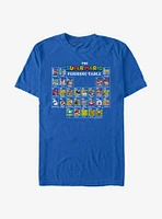 Super Mario Periodic Table T-Shirt