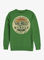 The Legend Of Zelda Explore Hyrule Crew Sweatshirt