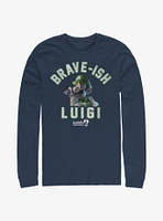 Super Mario Brave-Ish Luigi Long-Sleeve T-Shirt