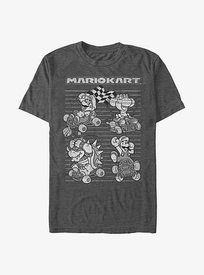 Super Mario Famous Kart T-Shirt