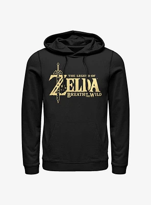 The Legend Of Zelda Breath Wild Logo Hoodie