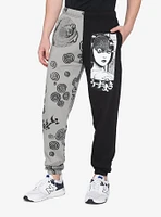 Junji Ito Uzumaki Split Leg Girls Sweatpants