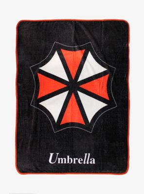 Resident Evil Umbrella Corporation Throw Blanket