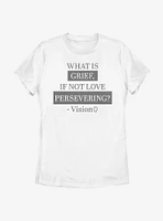 Marvel WandaVision Grief Is Love Persevering Womens T-Shirt