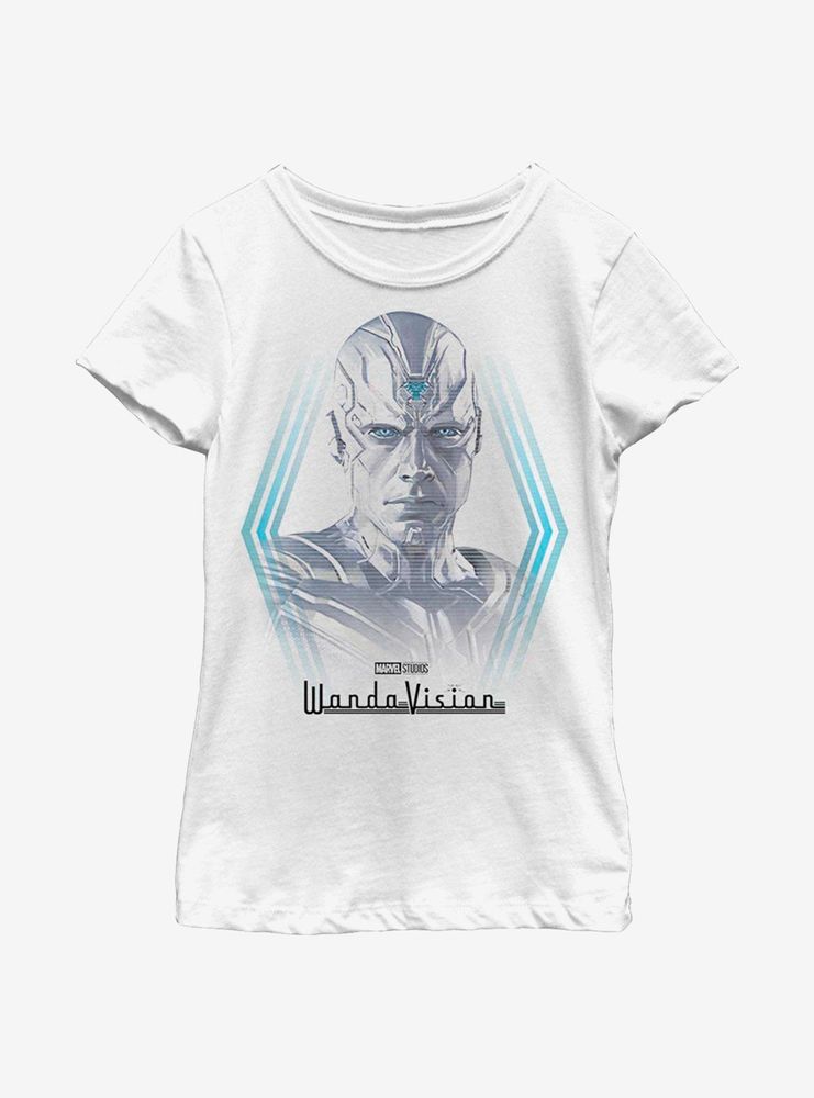 Marvel WandaVision Vision Online Youth Girls T-Shirt