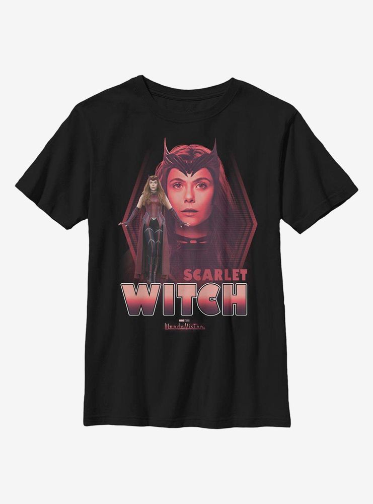 Marvel WandaVision Wanda The Scarlet Witch Youth T-Shirt