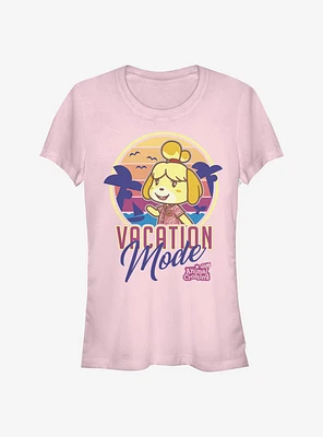Animal Crossing Vacation Mode Girls T-Shirt