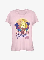 Animal Crossing Vacation Mode Girls T-Shirt
