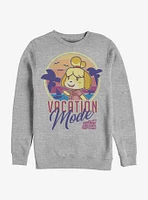 Animal Crossing Vacation Mode Crew Sweatshirt