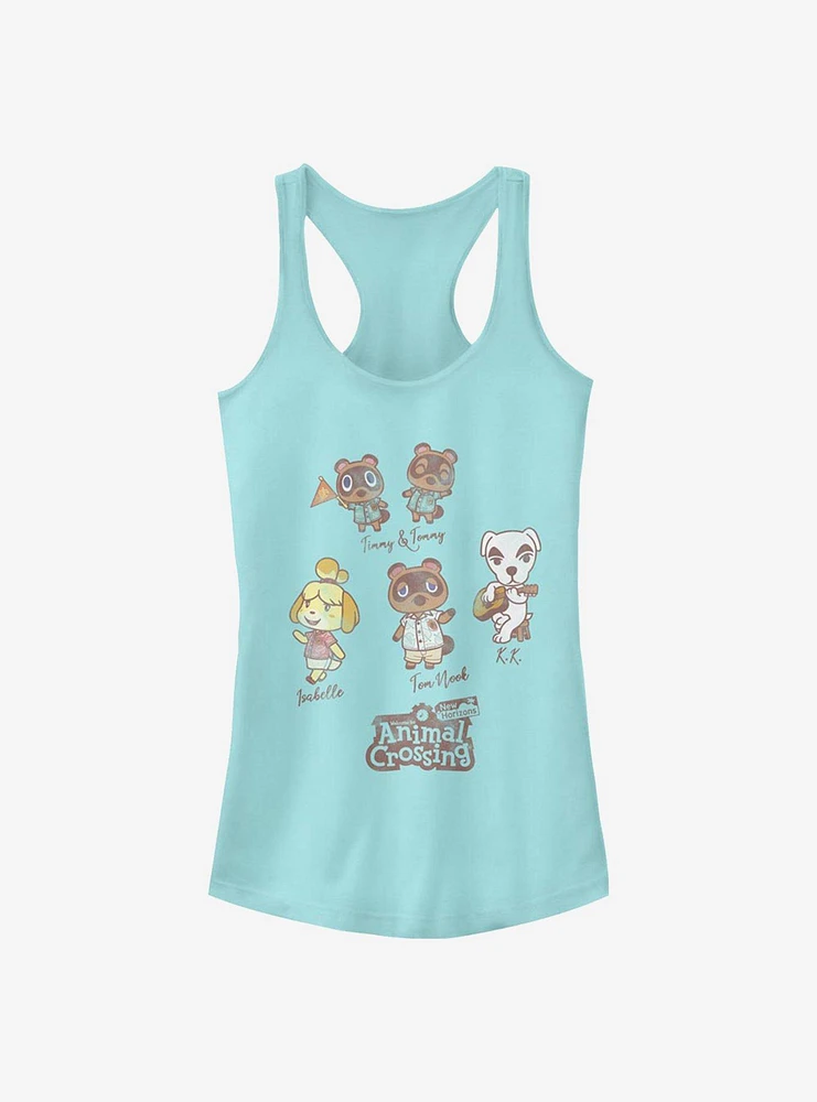 Animal Crossing Character Textbook Girls Tank