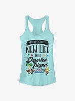 Animal Crossing Start A New Life Girls Tank