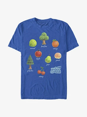 Animal Crossing Fruit And Trees T-Shirt