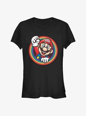 Super Mario Rainbow Girls T-Shirt