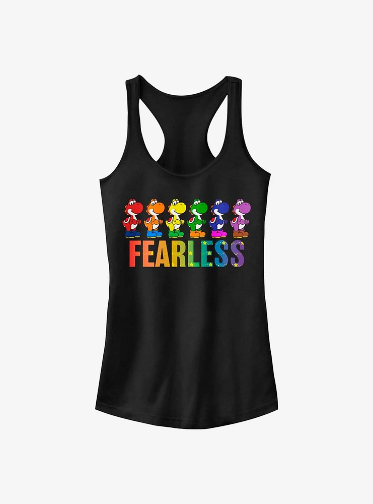 Super Mario Yoshi Fearless Girls Tank