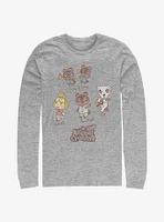 Animal Crossing Character Textbook Long-Sleeve T-Shirt