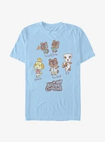 Animal Crossing Character Textbook T-Shirt