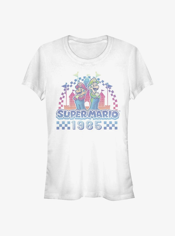 Super Mario 1985 Wave Girls T-Shirt