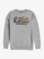 Nintendo Super Mario All The Bros Sweatshirt