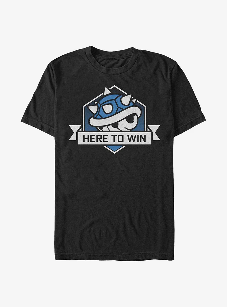 Super Mario Here To Win T-Shirt