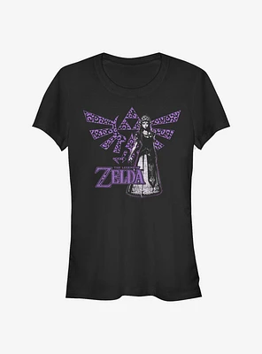 The Legend Of Zelda Cheetah Crest Girls T-Shirt
