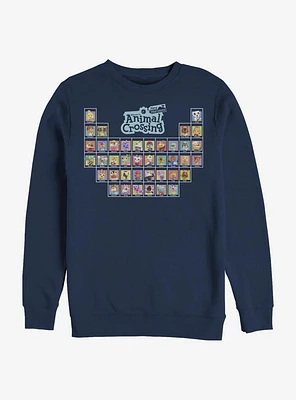 Animal Crossing Periodically Crew Sweatshirt