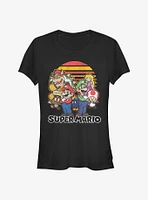 Super Mario Group Girls T-Shirt