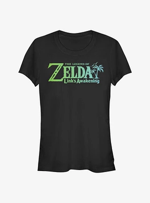 The Legend Of Zelda Links Awakening Art Girls T-Shirt