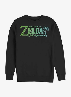 The Legend Of Zelda Links Awakening Art Crew Sweatshirt