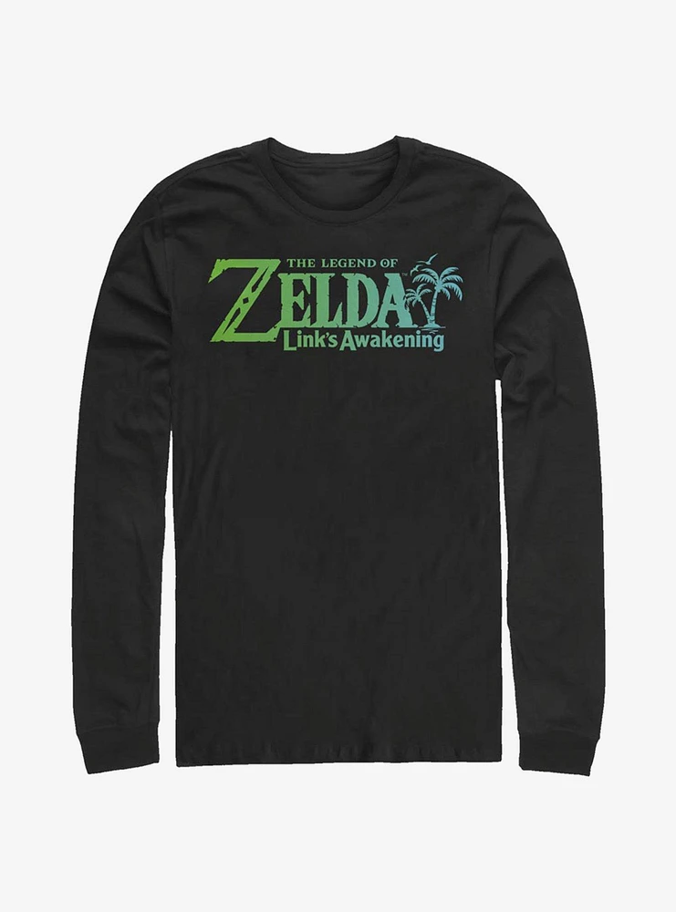 The Legend Of Zelda Links Awakening Art Long-Sleeve T-Shirt