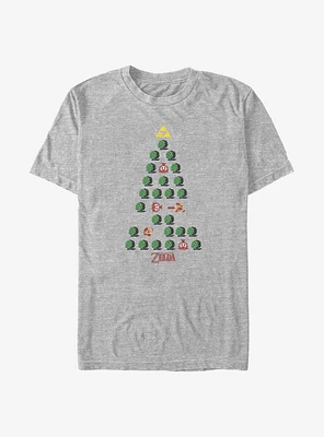 The Legend Of Zelda Christmas Tree T-Shirt