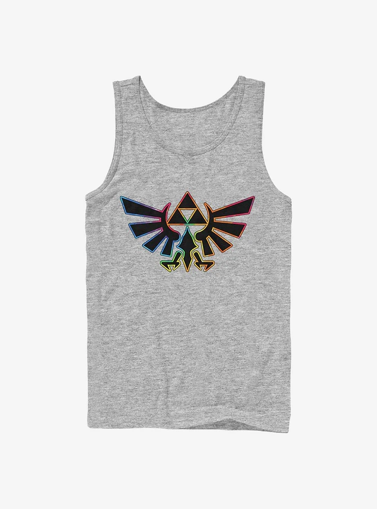 The Legend Of Zelda Tie Dye Outline Tank