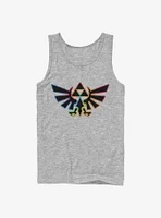 The Legend Of Zelda Tie Dye Outline Tank