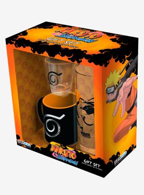 Naruto Shippuden 3 Piece Drinkware Set