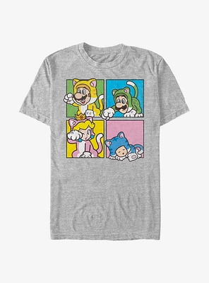Super Mario 4 Character Boxup T-Shirt