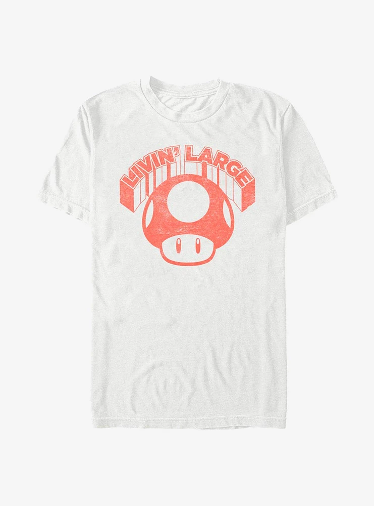 Super Mario Living Large T-Shirt