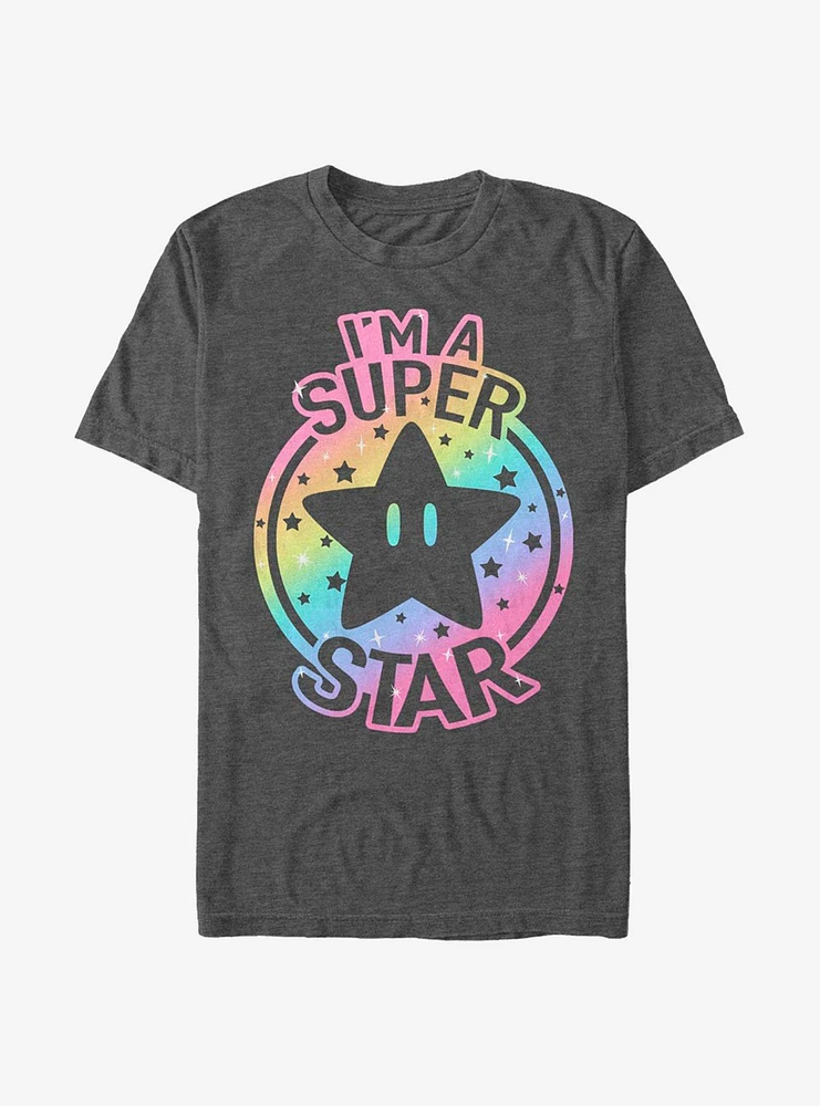 Super Mario Rainbow Star T-Shirt