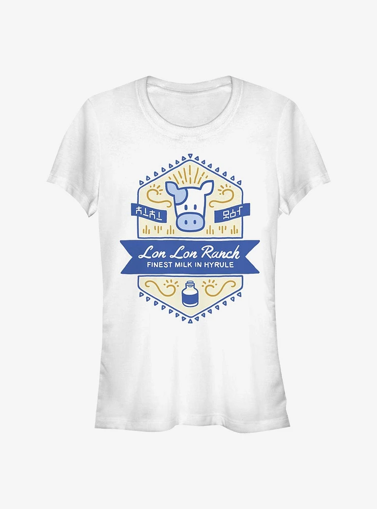 The Legend Of Zelda Lon Ranch Girls T-Shirt