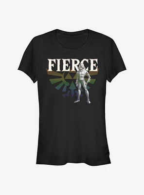 The Legend Of Zelda Shiek Fierce Girls T-Shirt