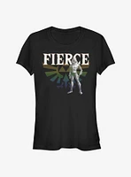 The Legend Of Zelda Shiek Fierce Girls T-Shirt