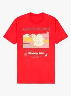 Pokémon Kanto Region Ninetales T-Shirt - BoxLunch Exclusive