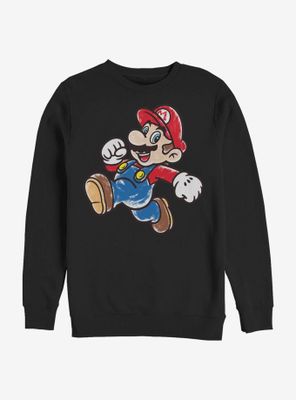 Nintendo Super Mario Artsy Sweatshirt