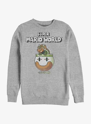 Nintendo Super Mario Bowser Is King Sweatshirt